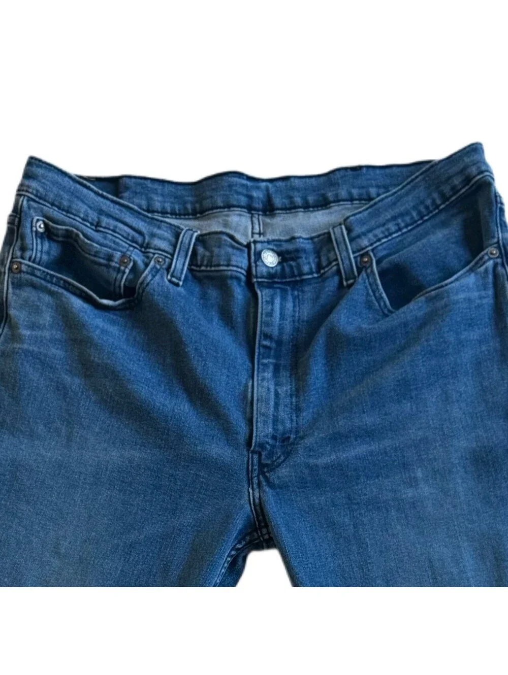 Levi’s Men’s Jeans 38x32 Red Tab Straight Fit Blue Denim Classic 5-Pocket